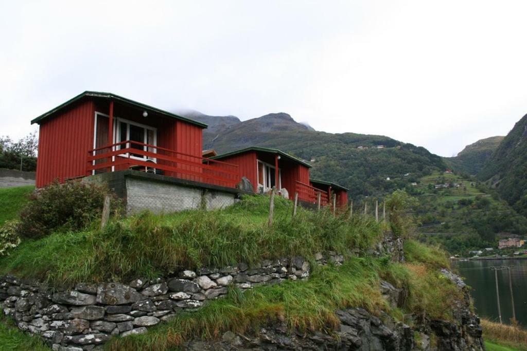 Solhaug Fjordcamping Vila Geiranger Exterior foto